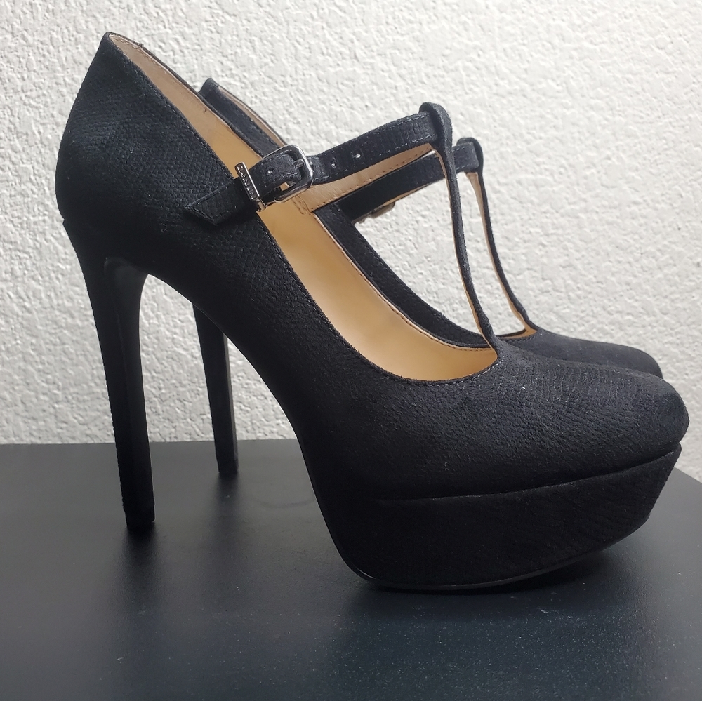 Gianni Bini, mary jane style heels, size 6, black
